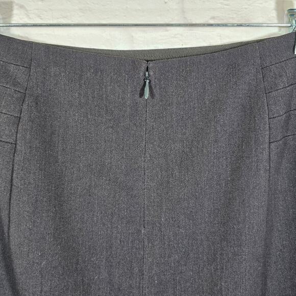 M The Limited Collection Grey Pencil Skirt Womens Size 2 Office Career Sleek - Picture 5 of 9